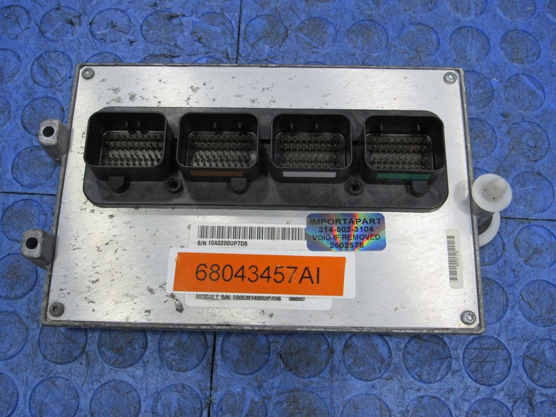 PROGRAMMED PLUG & PLAY 10 Jeep Wrangler JKU 3.8L AT ECM 68043457AI 457