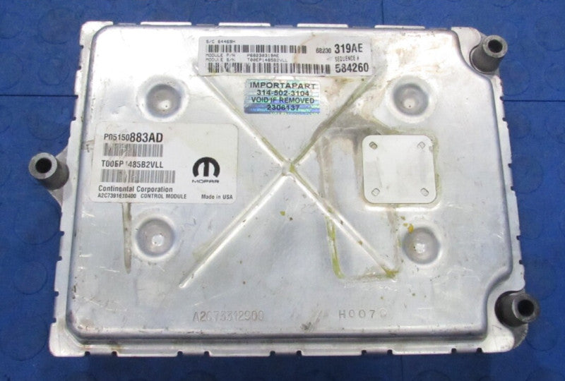 PLUG & PLAY 15 Charger 3.6L AT AWD Engine Computer ECU 68230319 PROG 6