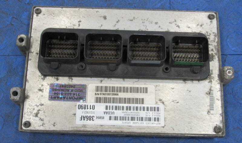 PROGRAMMED PLUG & PLAY 08 Dodge Ram Truck Hemi 5.7L ECU 05094386AF 386