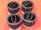 06-10 Jeep Commander AC Heater Air Vent Set of 4 Black NA NB Miata Ret