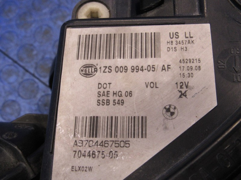 08-10 BMW 5 Series E60 E61 HELLA Left Driver Dynamic Bi-Xenon HID Head