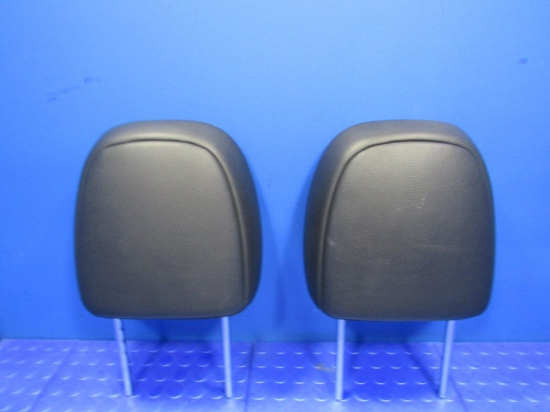14-18 Mitsubishi Outlander Front Left Right Head Rests Leather Black S