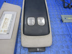 97-01 Jeep Cherokee XJ Overhead Roof Console Dome Display Info Sunviso