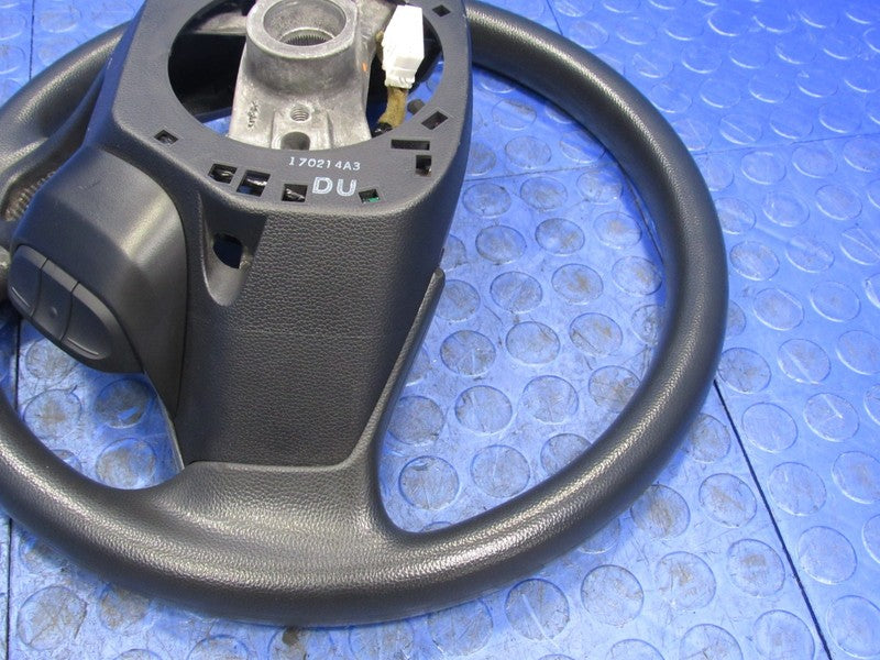 15-20 Honda Fit 16-22 HRV Black Vinyl Rubber Steering Wheel Cruise Swi