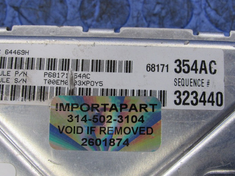 PLUG & PLAY 13 Dodge Charger 5.7 RWD Engine Computer ECU 68171354 PROG