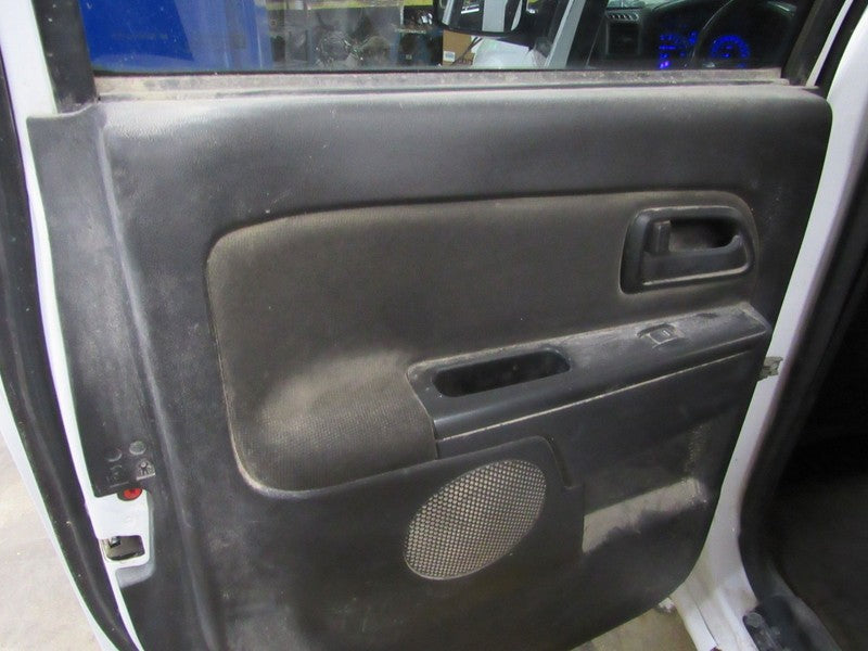 07-12 Colorado Canyon Left LH Driver Side Crew Cab Rear Door Trim Pane