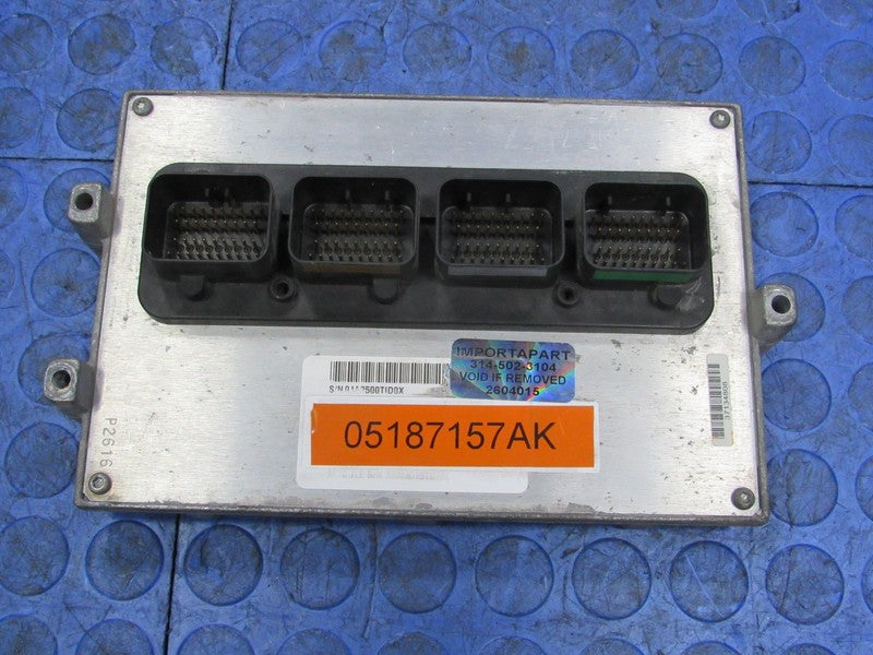 PROGRAMMED PLUG & PLAY 07 Jeep Wrangler JK 3.8L AT ECM 05187157AK 157 