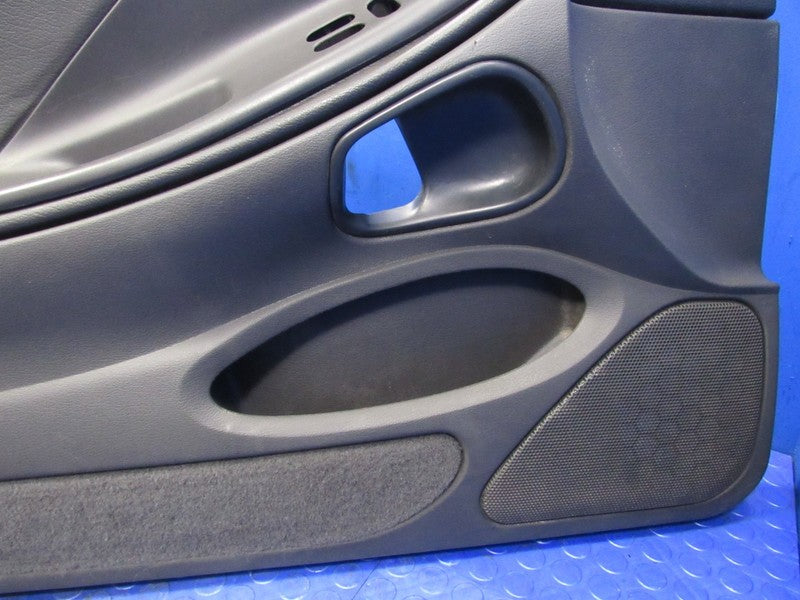 01-04 Ford Mustang Left Driver LH Interior Door Panels Panel Dark Char