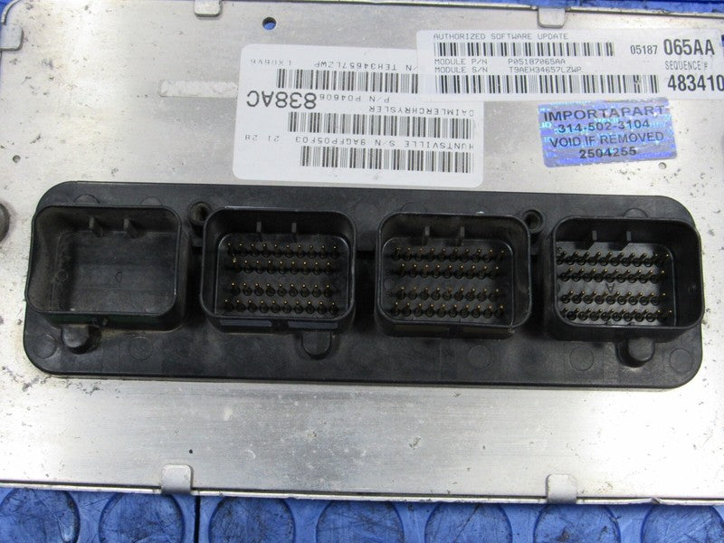 PLUG & PLAY 06 Charger Magnum 300 3.5L Engine Computer ECU 05187065 PR
