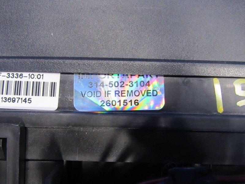 08-11 Cadillac DTS Buick Lucerne Cabin Under Seat  13697145 Fuse Relay