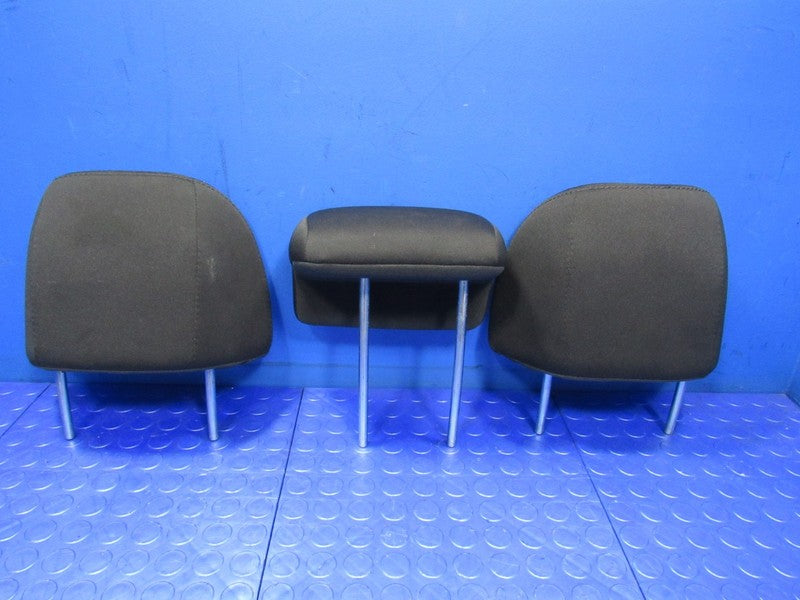 11-13 Subaru Forester Cloth Rear Seat Headrests Head Rests Set Black 1