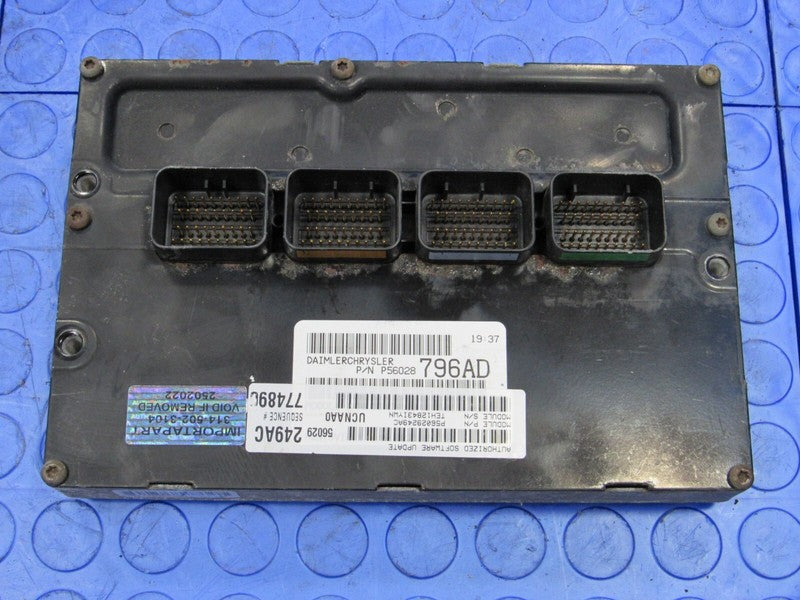 PROGRAMMED PLUG & PLAY 04 Dodge Ram Truck 4.7 V8 AT ECM 56029249AC 249