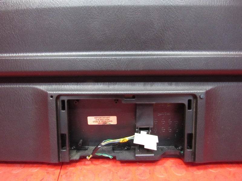 99-05 Mazda Miata MX5 MX-5 NB1 NB2 Wind Deflector Blocker Speaker Blac