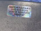 99-04 Ford Mustang Exterior Quarter Glass Sail Panel Trim Set Black 07