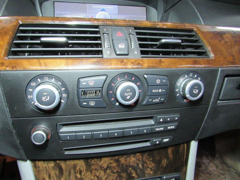 08-10 BMW 528 535 550 AC Heater Climate Control Panel