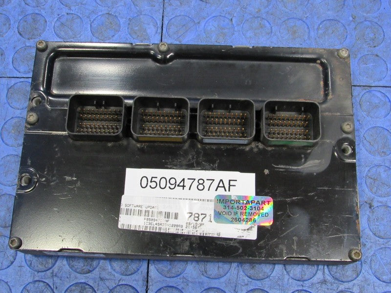 PROGRAMMED PLUG & PLAY 06 Dodge Stratus Sebring 2.7 ECU 05094787AF 787