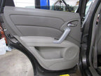 07-09 Acura RDX Left LH Driver Side Rear Door Trim Panel Gray