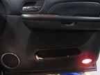 09 Escalade Right RH Passenger Side Front Door Trim Panel Black
