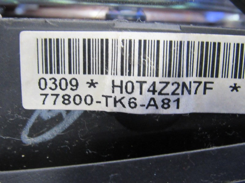 O9-I4 Honda Fit Insight Driver Steering Wheel Mounted Airbag Air Bag B