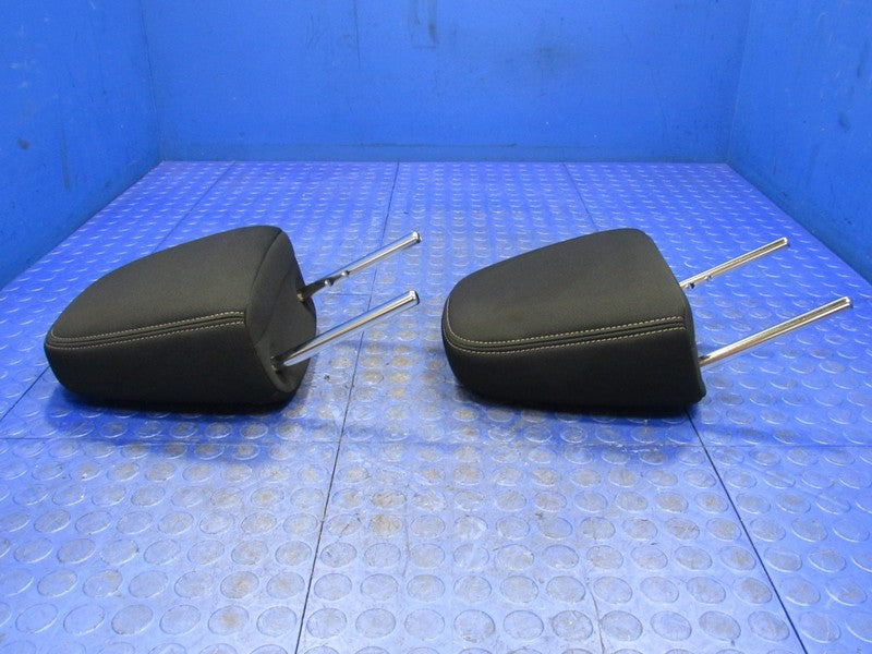 13-18 Toyota RAV4 Front Seat Headrests Head Rest Set of 2 Cloth Black 
