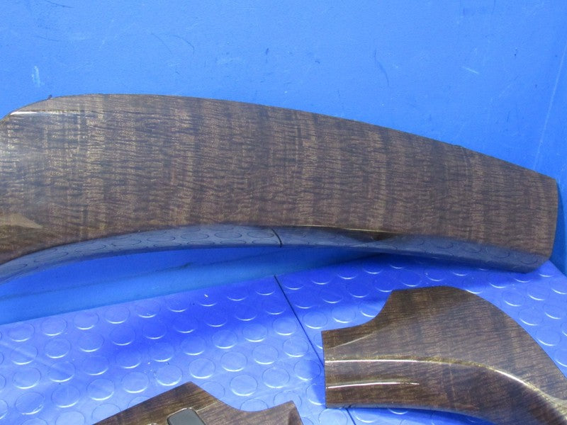 07-13 Acura MDX Wood Grain Dash Trim Finish Panel Set Garnish Mirror S