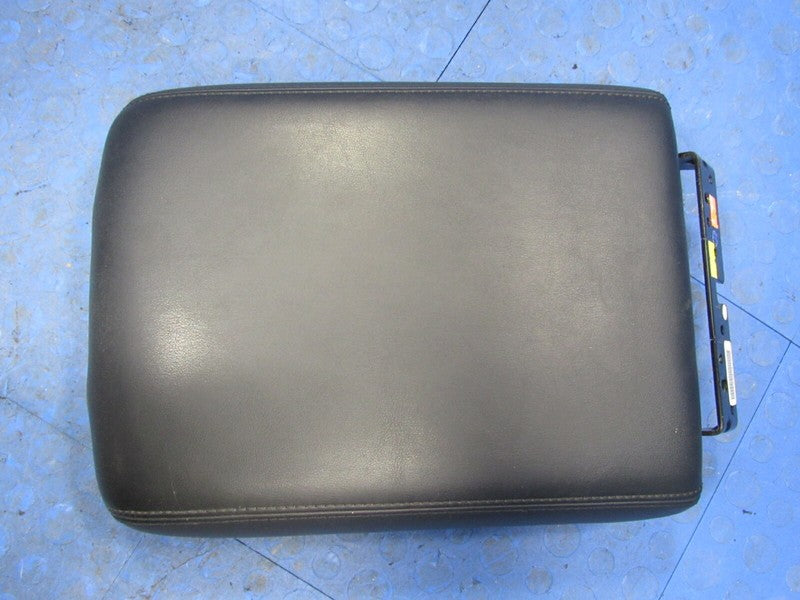 13-17 Infiniti JX35 QX60 Center Console Lid Armrest Arm Rest Black Lea