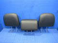 13-17 Infiniti JX35 QX60 Rear 2nd Row Headrests Head Rests Set Black L