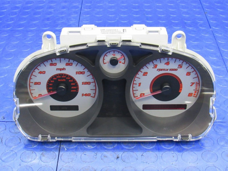 06-09 Pontiac Solstice Instrument Gauge Cluster Gauges Speedometer 7,6