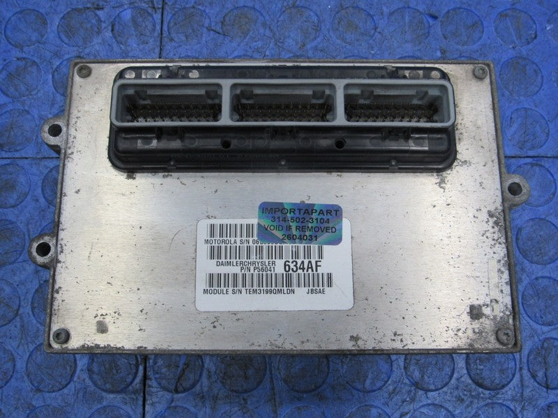 PROGRAMMED PLUG & PLAY 00 Jeep Cherokee 4.0L AT ECM 56041634AF 634 PRO