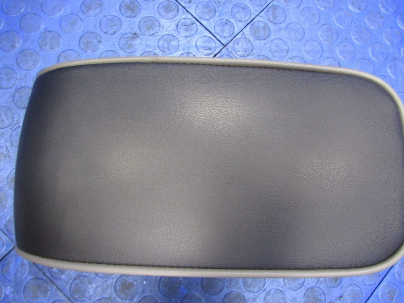 06-10 Hummer H3 H3T Leather Center Console Armrest Top Lid Ebony Black