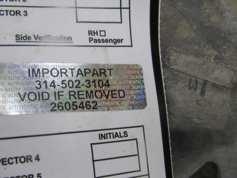 06-08 Acura TSX 2.4L 6-Speed Manual Transmission MT Trans ASU5 K24A2 2