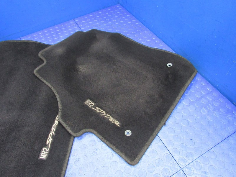00-05 Toyota MR2 MRS MR Spyder Left Right Carpeted Floor Mat Set Pair 