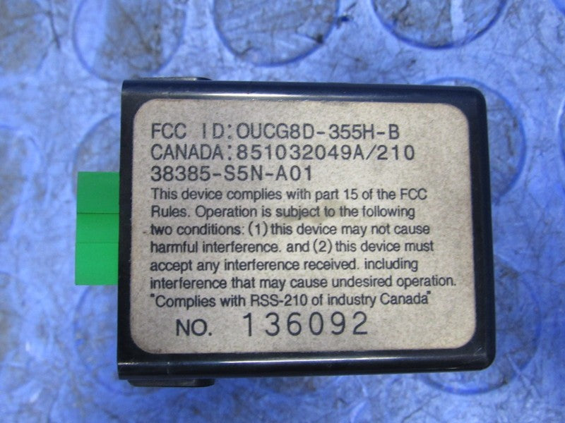 02-04 Acura RSX DC5 Keyless Entry Receiver Control Module Unit 38385-S