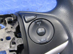 15-20 Honda Fit 16-22 HRV Black Vinyl Rubber Steering Wheel Cruise Swi