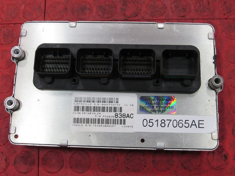 PLUG & PLAY 06 Charger Magnum 300 3.5L Engine Computer ECU 05187065 PR