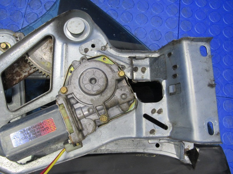 01-04 Ford Mustang Convertible Left Rear Quarter Glass Window Regulato