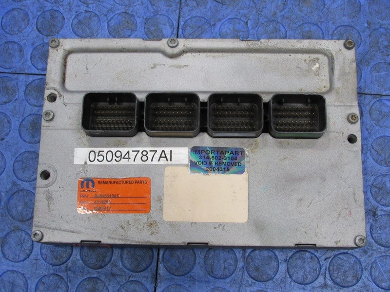 PROGRAMMED PLUG & PLAY 06 Dodge Stratus Sebring 2.7 ECU 05094787AI 787