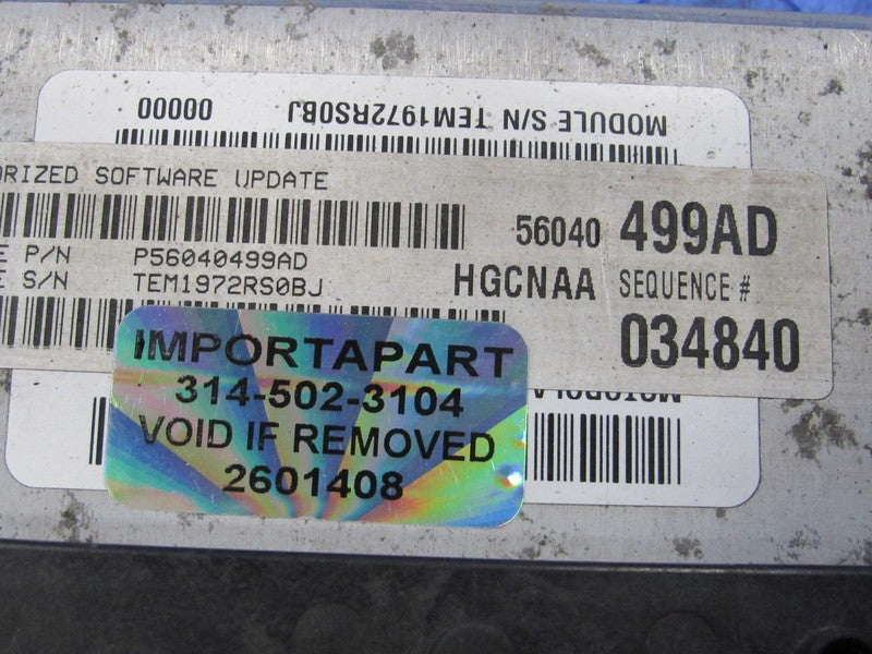 PLUG & PLAY 03 Dodge Dakota 4.7L AT 4x4 Engine Computer ECU 56040499 P