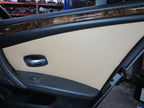 08-10 BMW 528 535 550 Right RH Passenger Side Rear Door Trim Panel Nat