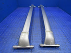 14-20 Infiniti QX60 Roof Rail Luggage Rack Cross Bars Silver Front Rea