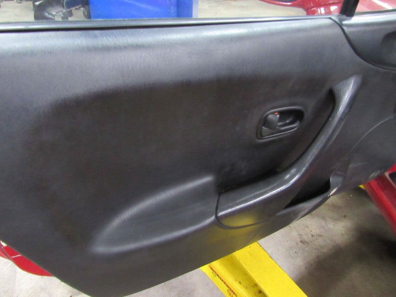 99-00 Mazda Miata NB1 Left LH Driver Side Front Door Trim Panel Black