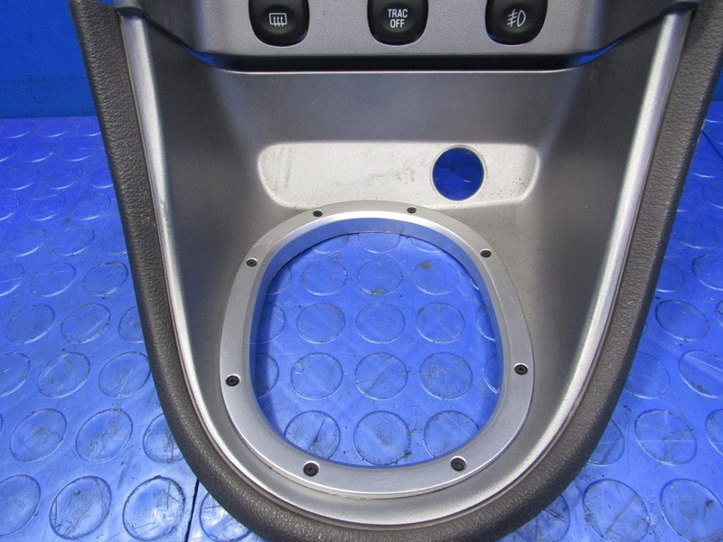 01-04 Ford Mustang SN95 IUP Silver Console Shift Boot Trim Radio Bezel