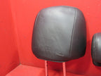 13-17 Infiniti JX35 QX60 Rear 2nd Row Headrests Head Rests Set Black L