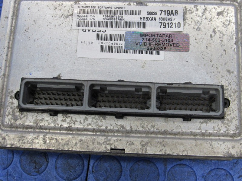 PLUG & PLAY 03 Dodge Dakota 3.9L AT ECU Engine Computer 56028719 PROG 