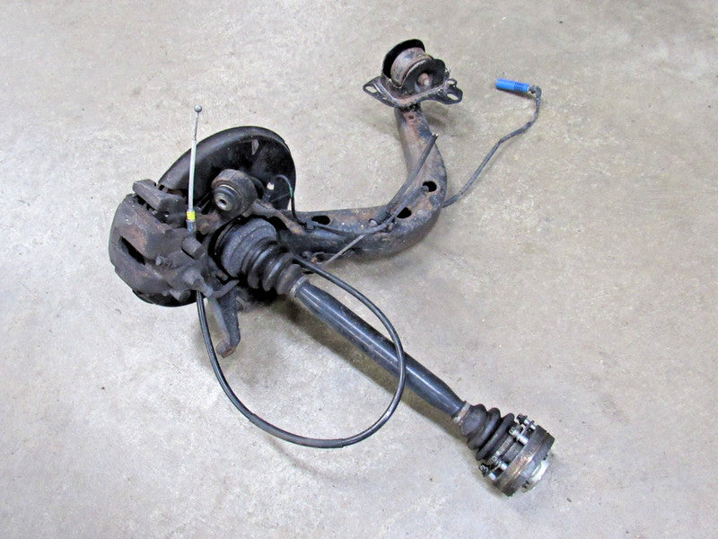 03-06 BMW Z4 E85 E86 Left LH Driver Rear Trailing Arm Hub Knuckle Axle