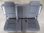 07-14 Chevrolet Tahoe Suburban GMC Yukon Black Cloth Third 3rd Row Sea