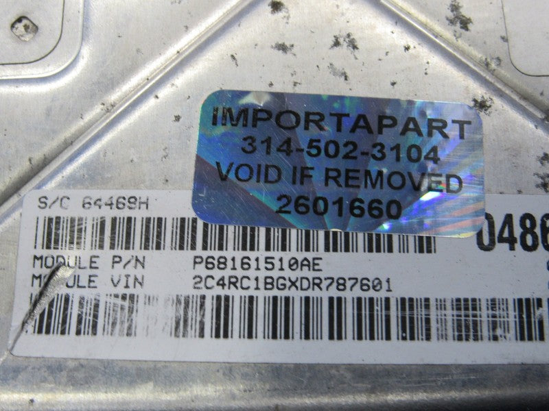 PROGRAMMED PLUG & PLAY 13 Caravan Town&Country 3.6L ECM 68161510AE 510