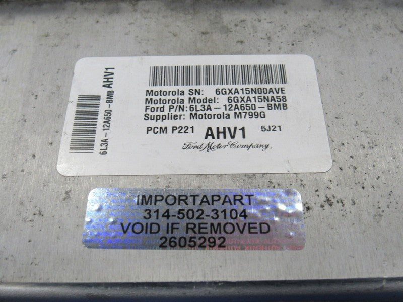 06 Ford F150 Mark LT 5.4L 4x2 ECU ECM PCM Engine Computer 6L3A-12A650-