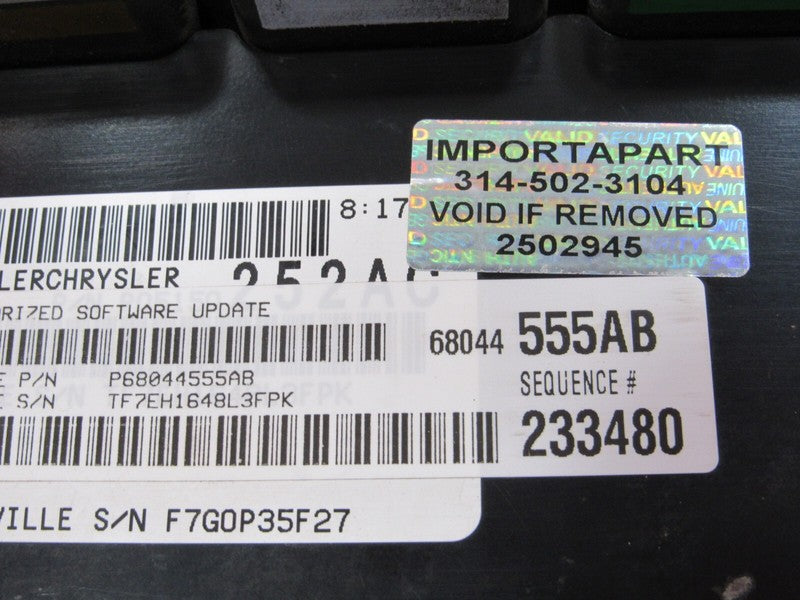 PROGRAMMED PLUG & PLAY 08 Caravan Town&Country 3.8 ECM 68044555AB 555 