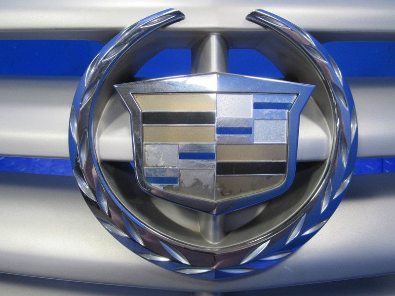 02-06 Cadillac Escalade Front Upper Radiator Grille Assembly OEM Silve